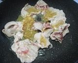 キャベツと豚肉のチーズ味噌炒め作り方3写真