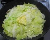 キャベツと豚肉のチーズ味噌炒め作り方5写真
