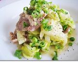キャベツと豚肉のチーズ味噌炒め作り方8写真