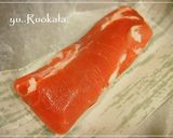 簡単!漬けダレ焼豚作り方1写真