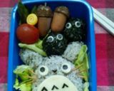 中トトロ&クロスケ★キャラ弁作り方8写真