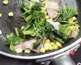 超簡単お弁当のおかず（ほうれん草）作り方2写真
