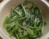 わさびの茎の三杯酢漬作り方2写真