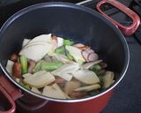 たけのことアスパラの豆腐グラタン作り方3写真