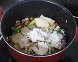たけのことアスパラの豆腐グラタン作り方4写真