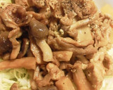 豚こまとしめじエリンギのオイスター炒め作り方9写真
