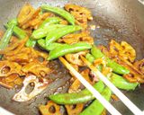 ➏　✿春野菜の甘味噌炒め✿　➏作り方5写真