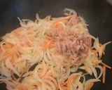 玉ねぎと人参のカレーチーズ炒め作り方2写真