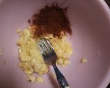 簡単♪チョコ(ココア)バナナムース☆作り方5写真