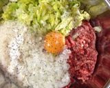 新玉ねぎ・春キャベツで☆煮込みハンバーグ作り方3写真
