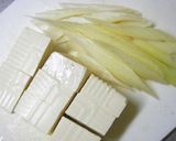 サバ缶と豆腐煮込み・セロリ風味作り方1写真
