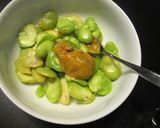 お酒のおつまみに♪そら豆のうにあえ作り方2写真