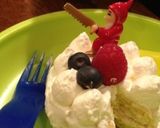 1歳HMで簡単プチケーキ☃子供の日にも◎作り方5写真