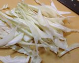 父の味　キャベツと玉子の野菜炒め作り方2写真