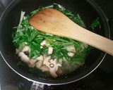 水菜とササミの簡単☆ペペロンチーノ作り方3写真