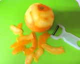 オレンジとシナモンのプリン作り方1写真