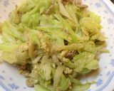 父の味　キャベツと玉子の野菜炒め作り方8写真