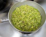 春の香り♪フキノトウと牛肉の時雨煮^^作り方1写真