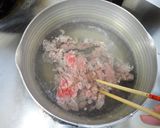 春の香り♪フキノトウと牛肉の時雨煮^^作り方2写真