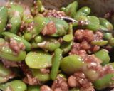 *そら豆のくるみ和え*作り方3写真