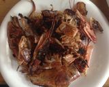 海老の漬け汁で炊く海老の焼き飯作り方6写真