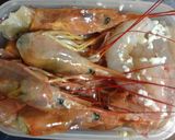 海老の漬け汁で炊く海老の焼き飯作り方2写真