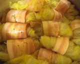白菜のベーコン巻き煮作り方3写真