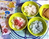 こどもの日 ☆ キャラ弁 ♫ 鯉のぼり作り方1写真