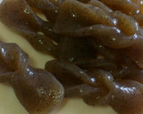簡単 筍さつま揚げわかめの甘甘煮物作り方1写真