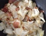 キャベツとベーコンのチーズパン作り方4写真