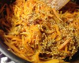 ☆人参の彩り常備野菜☆作り方3写真