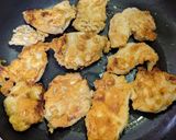 むね肉でも柔らか美味しい！マヨ醤油焼き♪作り方5写真