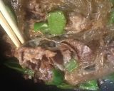 牛肉ピーマンはるさめ炒め作り方4写真