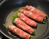 タラの芽の豚肉焼き　糀ジャムたれ＾＾作り方2写真