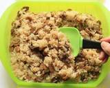レンチン牛ごぼうご飯作り方4写真