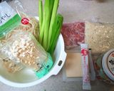 鍋1つで豆もやしキムチ鍋作り方1写真