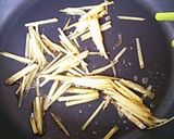牛肉とセロリの味噌ダレ焼き作り方3写真