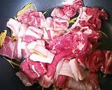 牛肉とセロリの味噌ダレ焼き作り方4写真