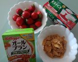 簡単！コーンフレーク朝ごはん作り方1写真