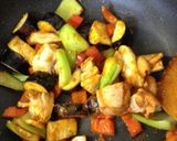 鶏肉と野菜のココナッツカレー炒め作り方7写真