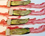 なすと豚肉の重ねロール♬作り方5写真