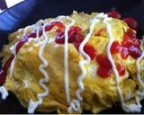 ランチに！ とろ〜りチーズの満腹オムそば作り方6写真