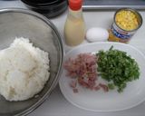 簡単！とうもろこし焼きご飯！作り方1写真