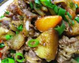 絶品!牛肉とじゃがいものしょうゆ焼き炒め作り方5写真