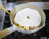 ビミサンと砂糖だけ！たけのこと豚肉の煮物作り方3写真