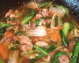 一人飯☆即席麺オンザあんかけ。作り方5写真