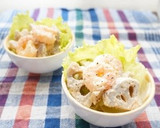 簡単♪海老とれんこんの明太マヨサラダ作り方2写真
