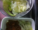 シチュールーで挽肉とキャベツの重ね焼き☆作り方4写真