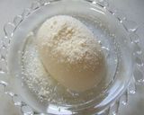 超簡単おつまみ☆粉チーズ＆ゆかり豆腐作り方1写真