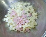 付け合わせやコロッケの具に！ハムポテト♪作り方6写真